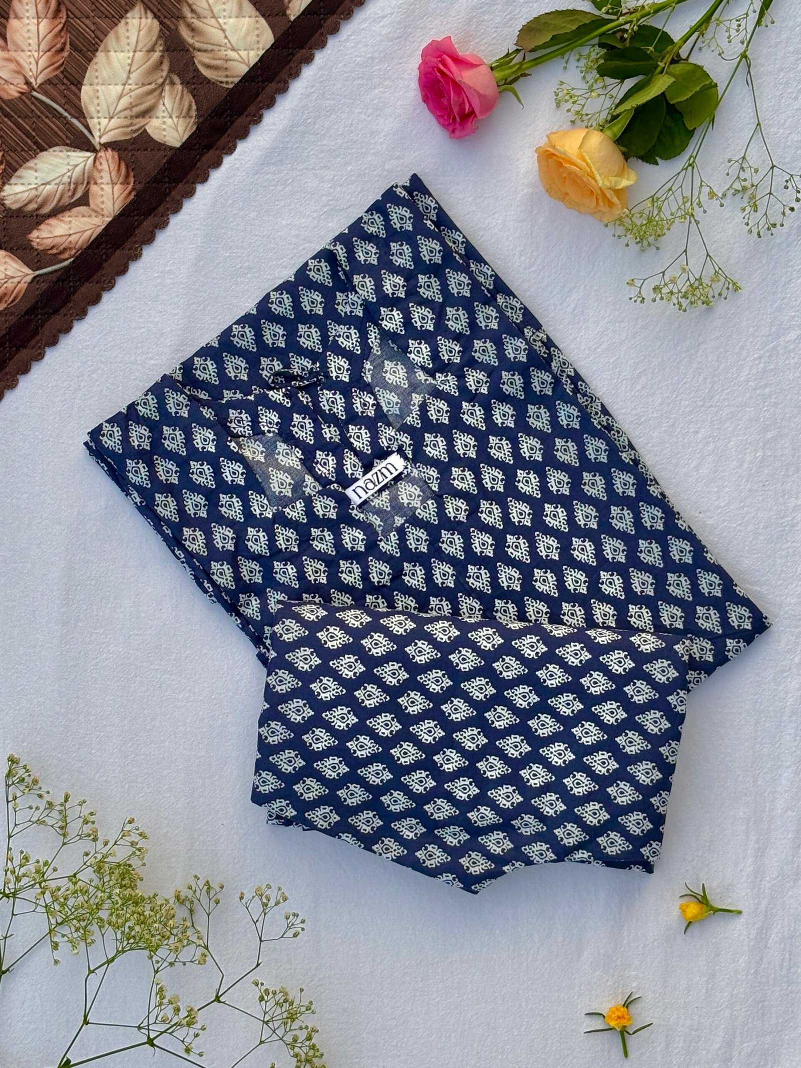 Indigo Block Co-ord Set